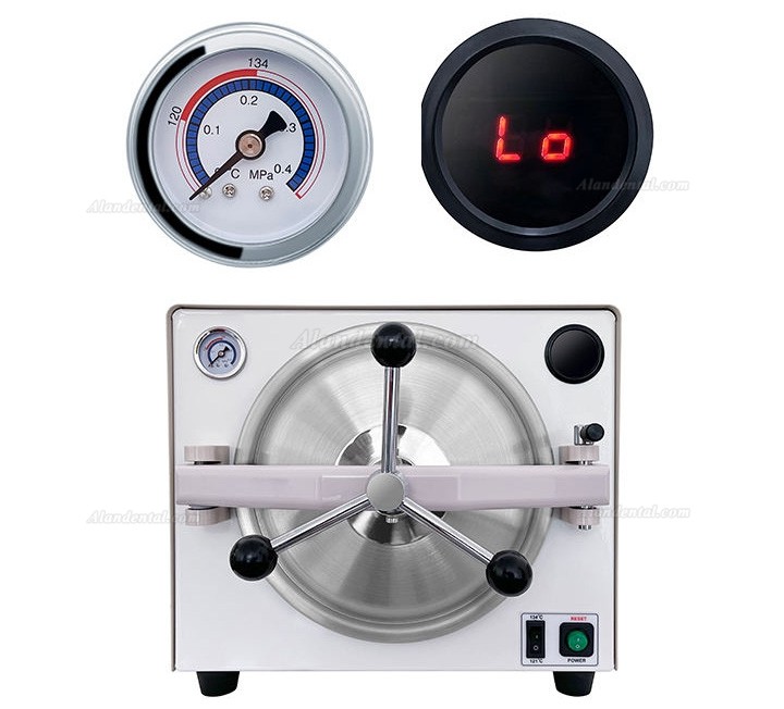 18L Medical Dental Lab Steam Autoclave Sterilizer